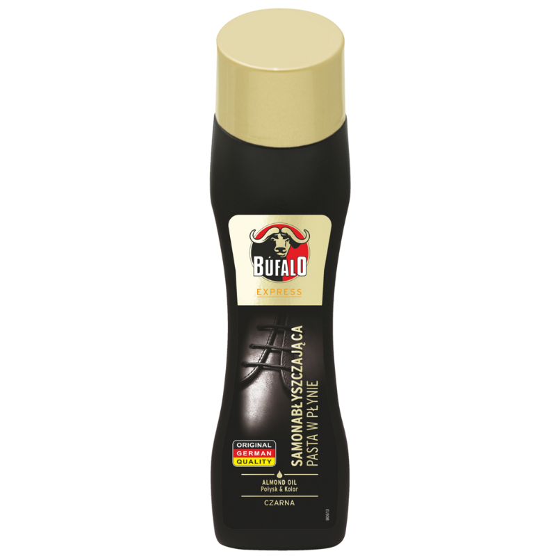 BUFALO Pasta do butów w płynie czarna 75 ml