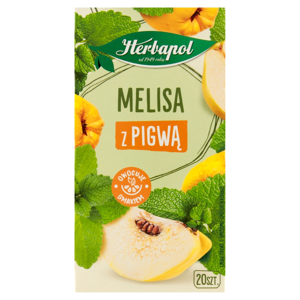 HERBAPOL Melisa z pigwą 20 szt. 35 g