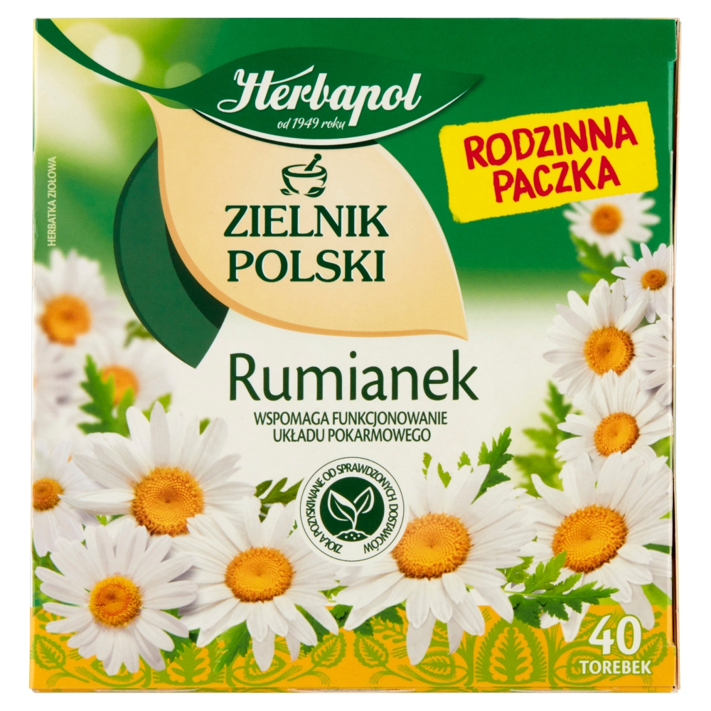 HERBAPOL ZIELNIK POLSKI Rumianek 40 szt. 60 g