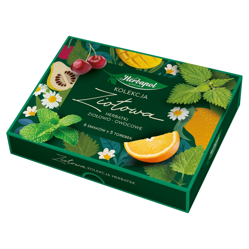 HERBAPOL Kolekcja herbatek owocowo-ziołowych 30 szt. 46,75 g