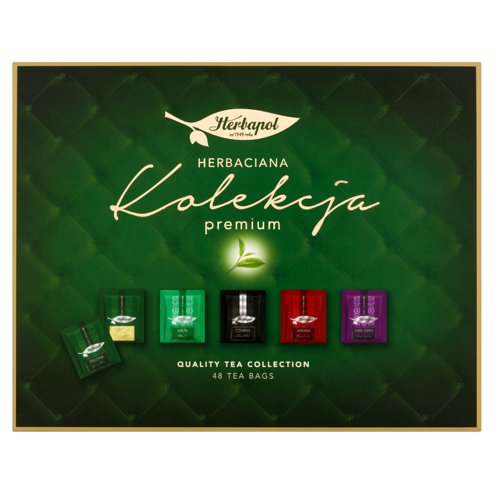 HERBAPOL Kolekcja herbatek owocowo-ziołowych premium 48 szt. 91,2 g