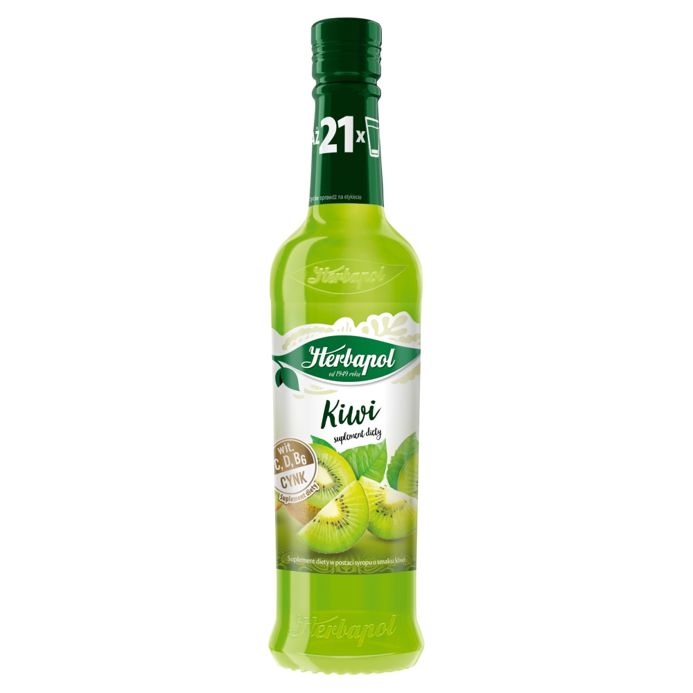 HERBAPOL Syrop o smaku kiwi 420 ml