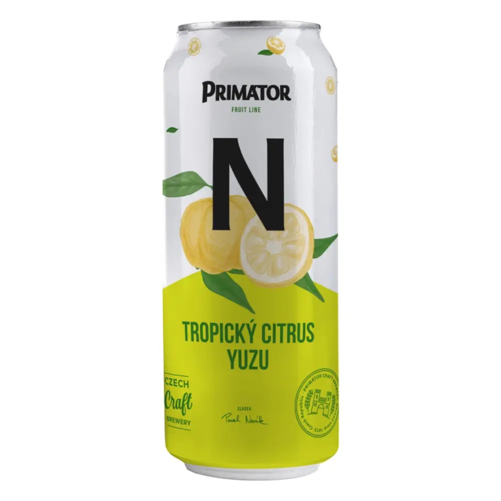 PRIMATOR Piwo Tropicky Citrus Yuzu bezalkoholowe 500 ml