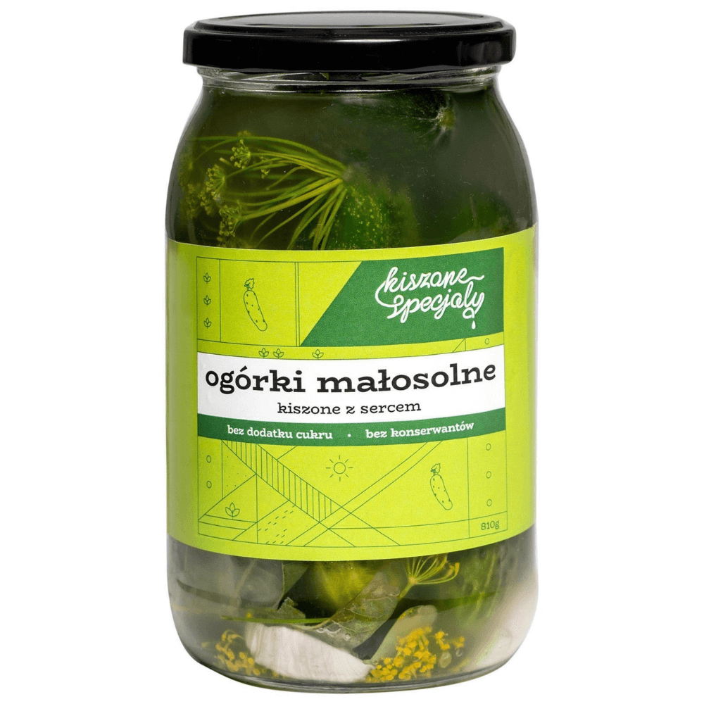 KISZONE SPECJAŁY Ogórki małosolne 810 g