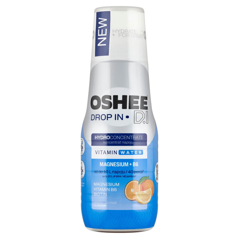 OSHEE DROP IN Koncentrat napoju o smaku cytrynowo-pomarańczowym 500 ml