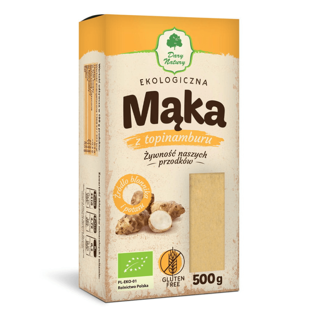 DARY NATURY Mąka z topinamburu BIO 500 g