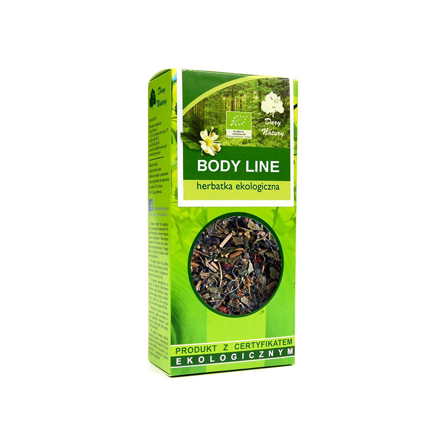 DARY NATURY Herbatka body line BIO 50 g