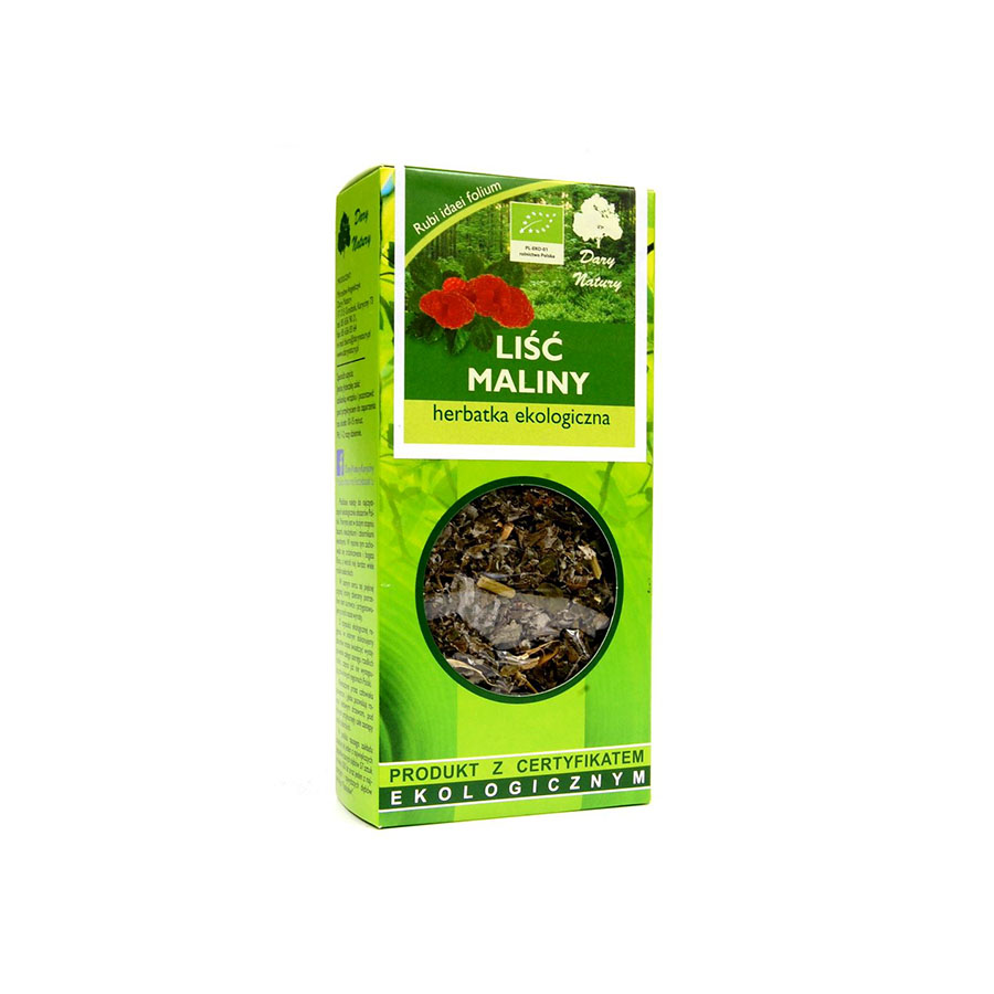 DARY NATURY Herbatka liść maliny BIO 25 g