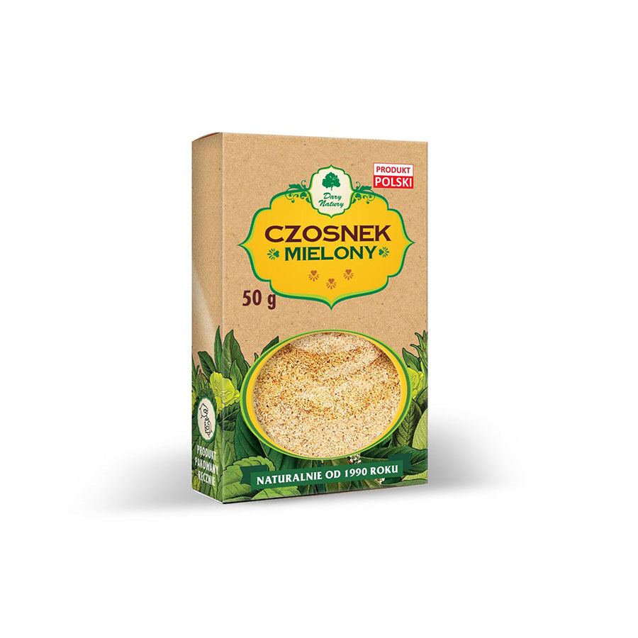 DARY NATURY Czosnek mielony 50 g