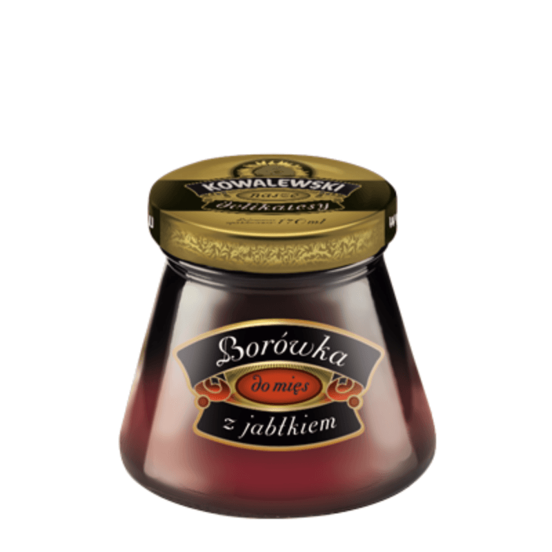 KOWALEWSKI Borówka z jabłkiem do mięs 170  ml