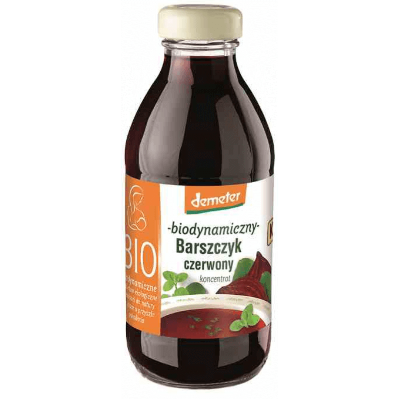 KOWALEWSKI Barszcz czerwony demeter bezglutenowy koncentrat demeter BIO 320 ml