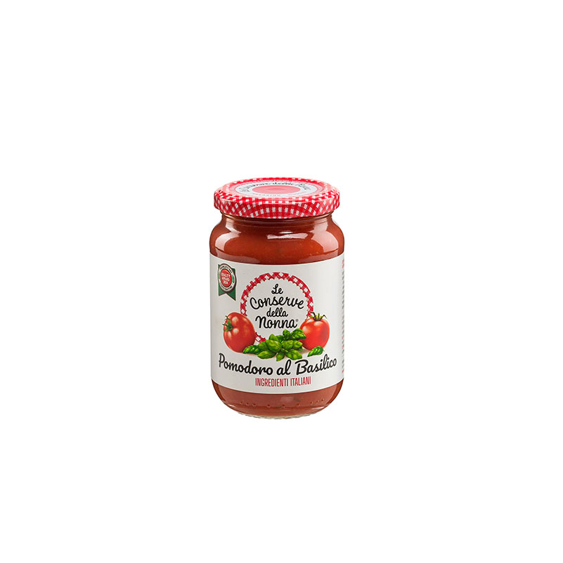 LE CONSERVE DELLA NONNA Passata przecier pomidorowy z bazylią 350 g