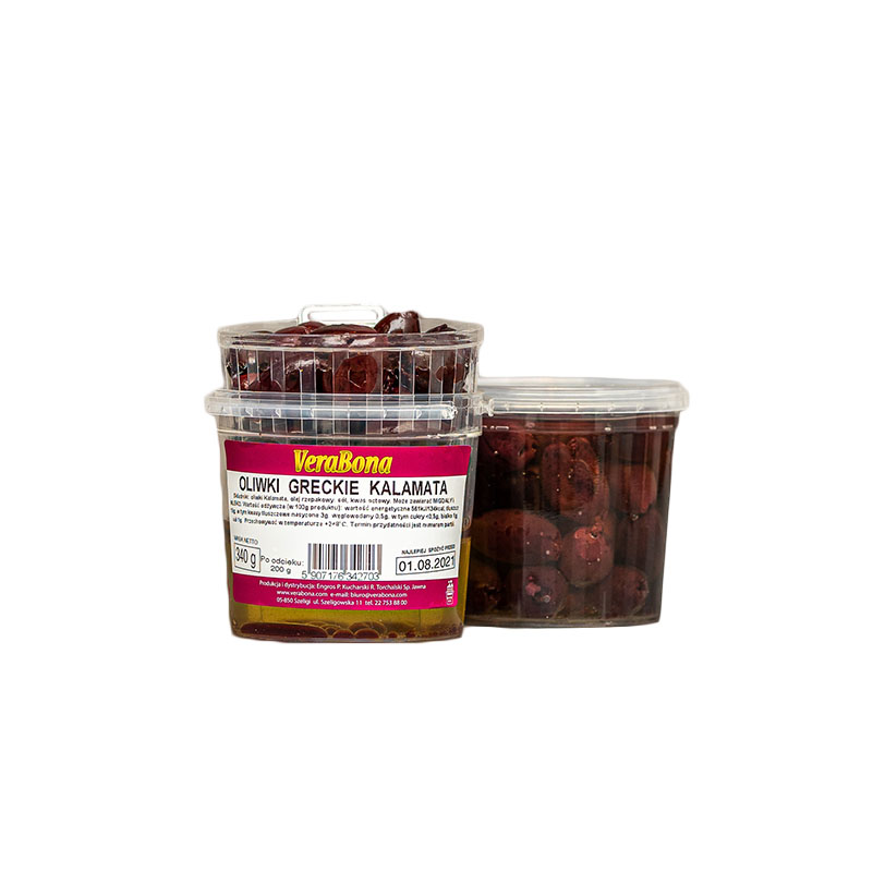 VERABONA Oliwki kalamata bez pestek 340 g