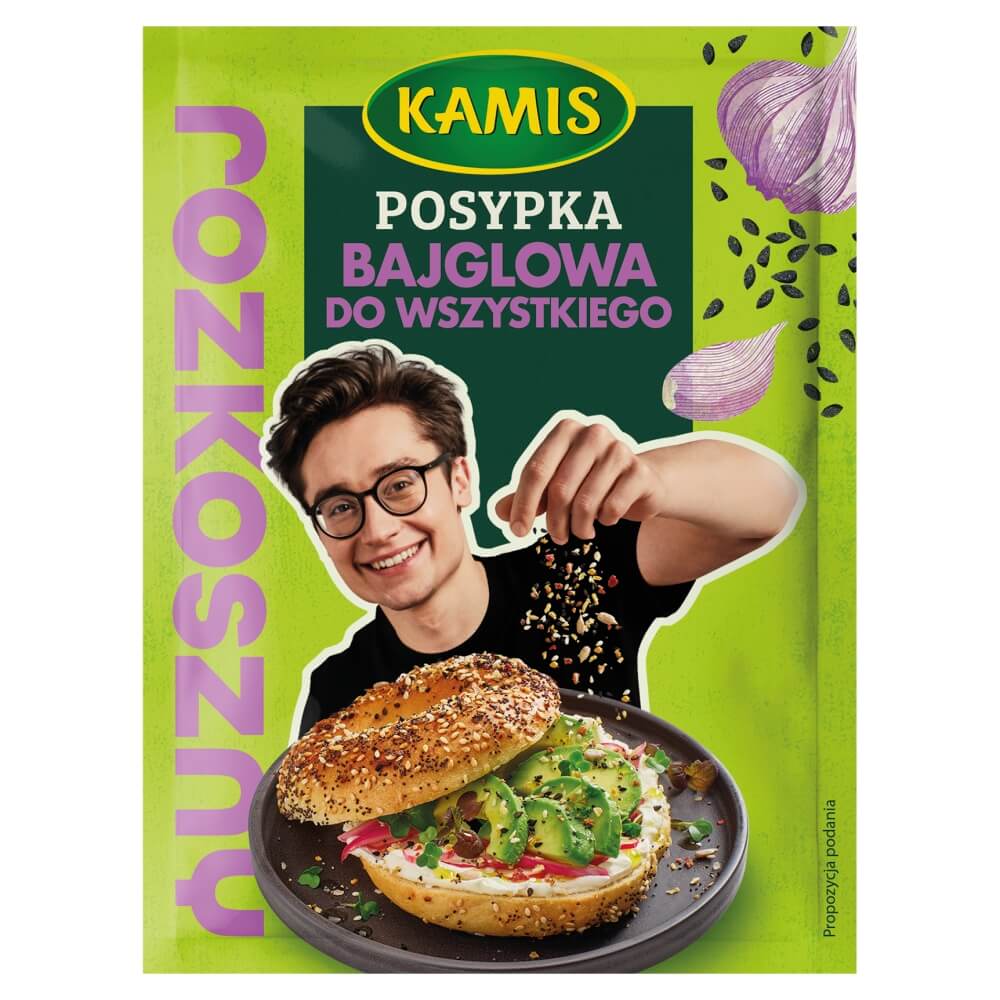KAMIS Posypka bajglowa do wszystkiego Rozkoszny 15 g