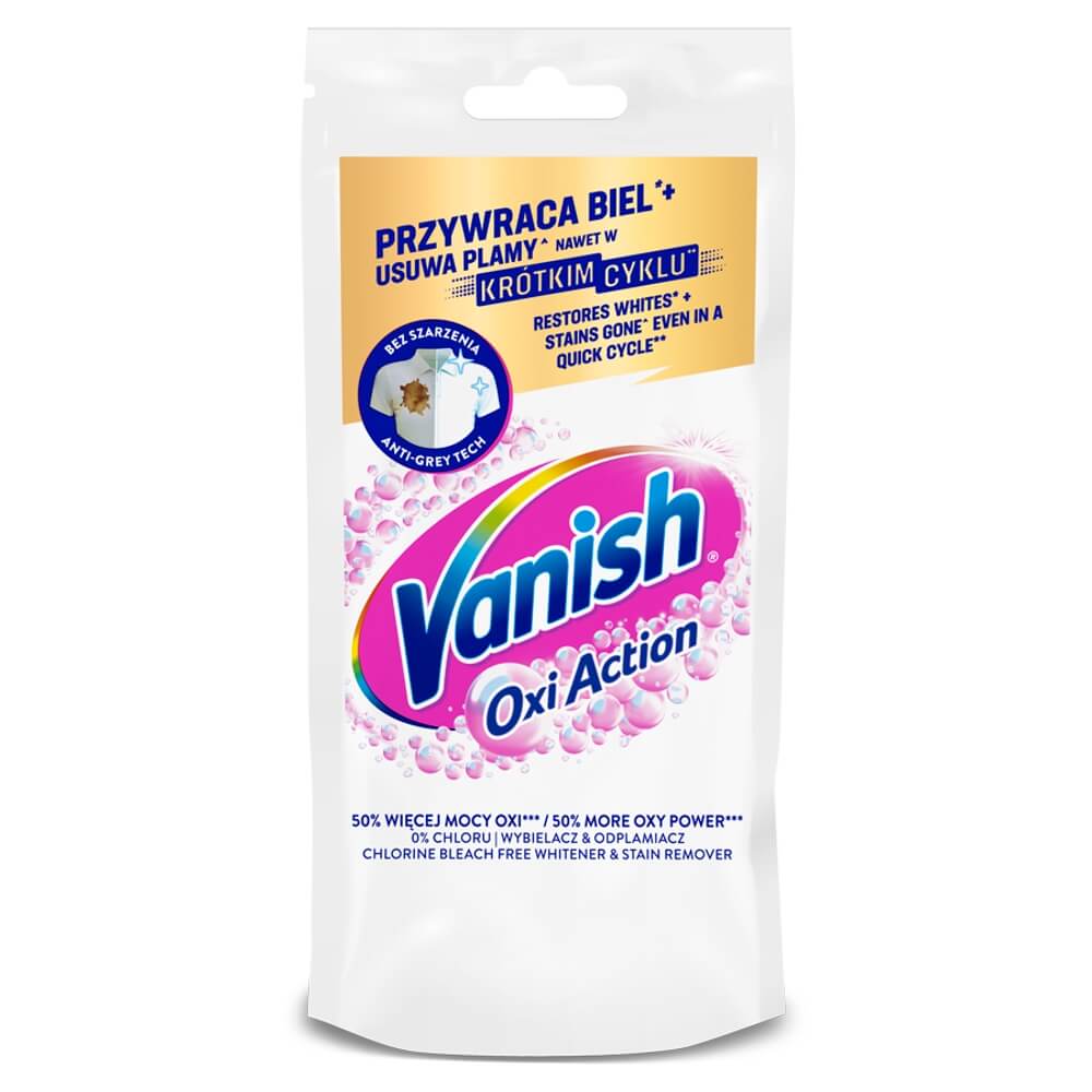VANISH Odplamiacz do białych tkanin w żelu Oxi Action 100 ml