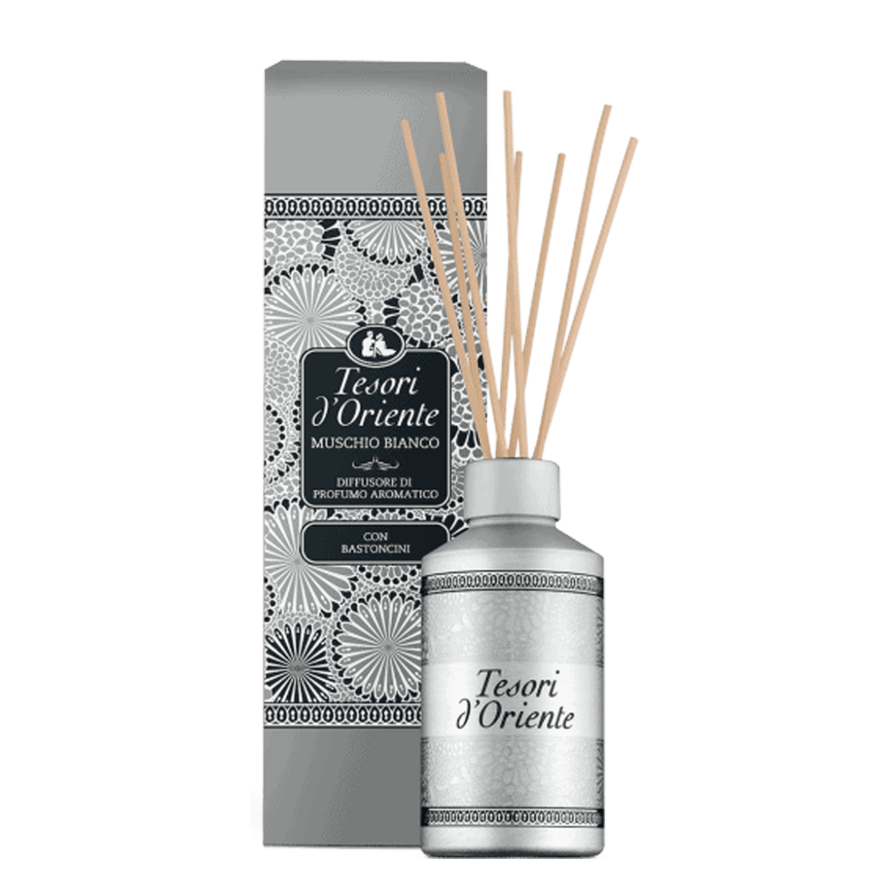TESORI D'ORIENTE Dyfuzor zapachowy Muschio Bianco 200 ml