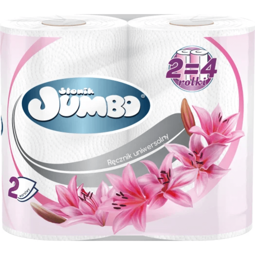 SŁONIK JUMBO Ręcznik papierowy Mega Długi 2 szt.